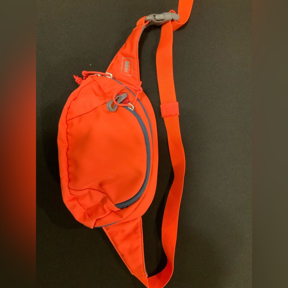 REI Orange and Gray Fannie bag